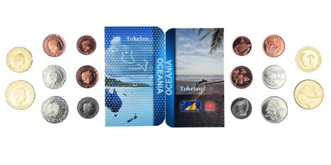 Coin Tokelau Set Tokelau Serie Monnaies Australian