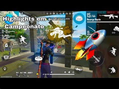 Highlight Em Campeonato Free Fire IPhone 7 Plus YouTube