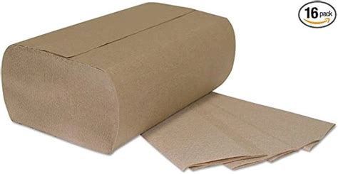 PAPER TOWELS MULTIFOLD BROWN, 250 COUNT