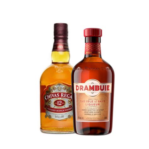 Pack Clavo Oxidado Whisky Chivas 12 años Drambuie Bienvenido a