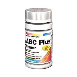 Puritans Pride ABC Plus Senior Multi Vitamin Multi Mineral Formula