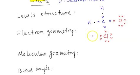 Lewis Dot Structure For Ch2cl2