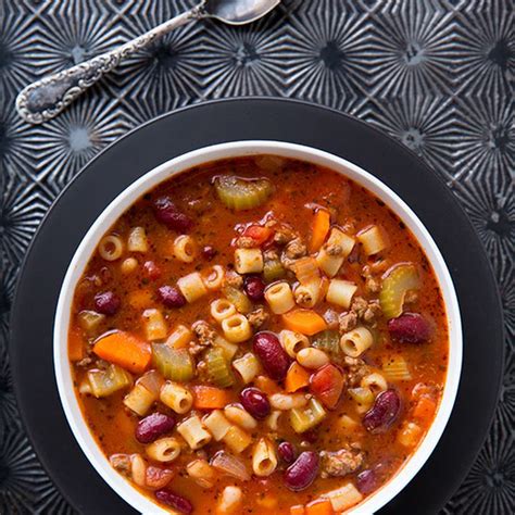 Copycat Olive Garden Pasta E Fagioli Soup Recipe Yummly Recipe