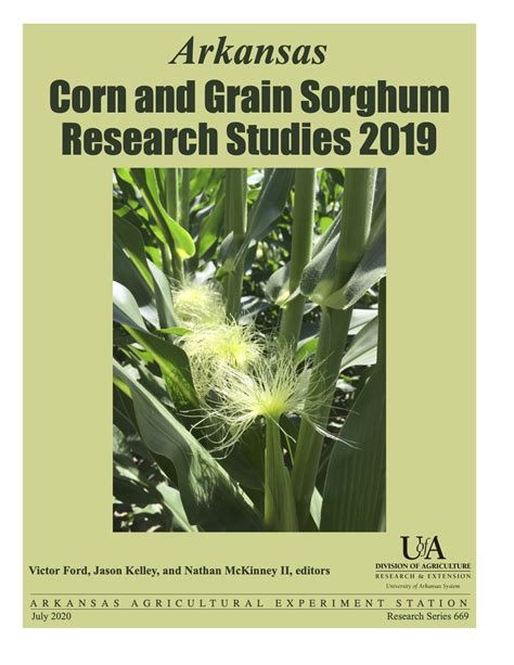 Division Of Agriculture Releases Inaugural Compendium Of Corn Grain