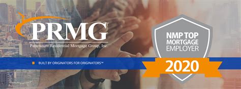 Prmg Is Named A Top Mortgage Employer For 2020 By The National Mortgage