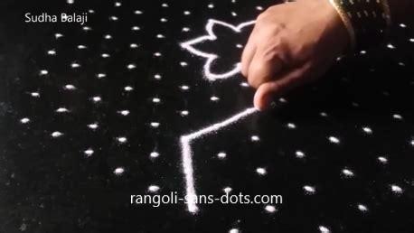 15 To 8 Interlaced Dots Kolam Rangoli Kolam By Sudha Balaji