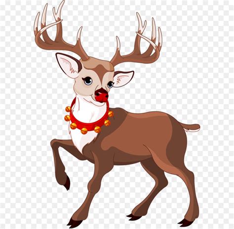 Rudolph Reindeer Santa Claus Christmas Clip Art Rudolph The Red Nosed