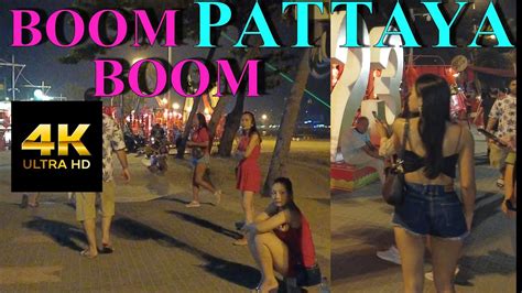 Pattaya Beach Road Night So Many Freelancers 22 January 2023 Thailand [4k] Youtube