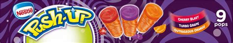 Nestlé Push Up Pops Variety Pack Cherry Blast Turbo Grape Outrageous