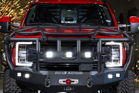 Road Armor Ford F 250 2017 Stealth Series Full Width Front Winch HD