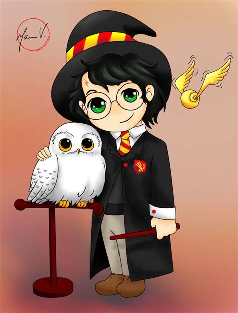 Harry Potter And Hedwig