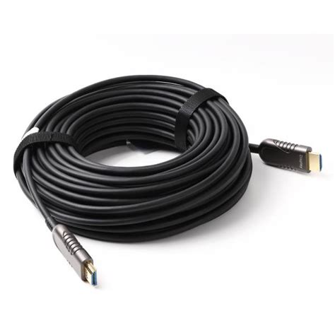 Hdmi 4k 60p Hdr対応 光ファイバーhdmiケーブル10m 18gbps Hd2aocw 10m スターケーブル【在庫品