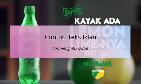 Contoh Teks Iklan Beserta Strukturnya Sinau