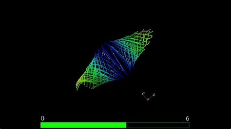 Tracer Particle Paths In A Burgers Vortex YouTube