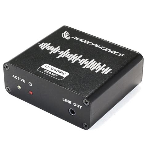 Audiophonics U Sabre Usb Dac Bit Khz Sa Es V E