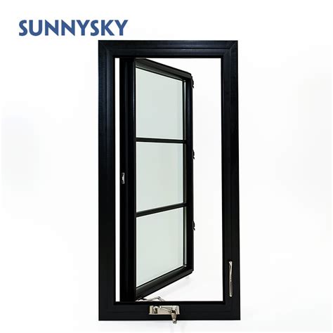 Opening 180 Degree 48X48 Aluminum Arched Windows China Opening 180