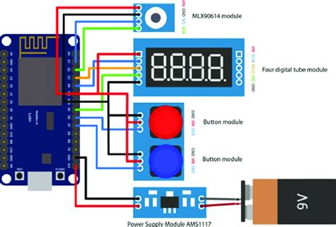 Circuitry Of The Inspect Used To Measure The Body Temperature Of Sows