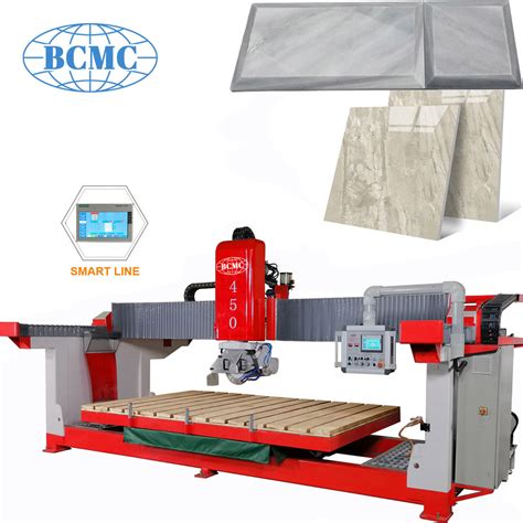 Bcmc Stone Bridge Saw With Cnc Control For Granite Slab Cutting From