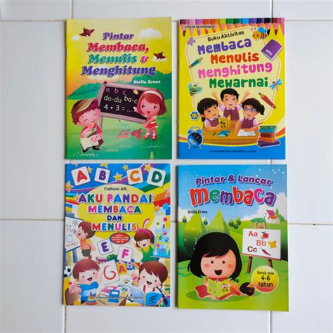 Jual Buku Anak Paud Dan Tk Belajar Membaca Dan Menulis Jakarta Selatan Alida Tokopedia