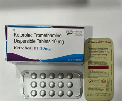 Ketorolac Tromethamine DT 10mg At Rs 400 Box Pain Killers In Raipur