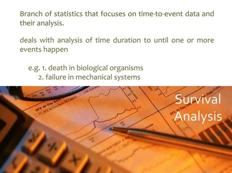 Survival Analysis Ppt