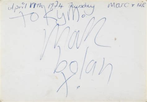 Bonhams Marc Bolan A Collection Of Photographs Of Marc Bolan Taken By