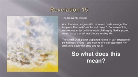 Revelation 15 Chapter Summary