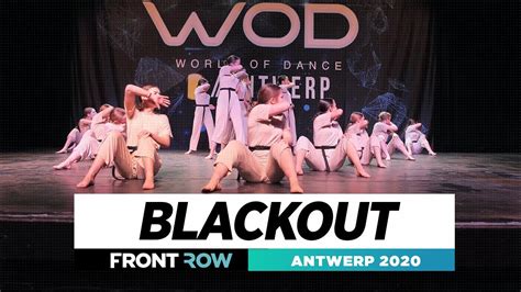 BLACKOUT Frontrow Junior Division World Of Dance Antwerp 2020