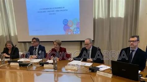 Presentato Primo Report Sulleconomia Delle Province Di Catanzaro