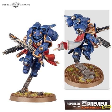 All the new Warhammer 40k Space Marine models from Nova Open