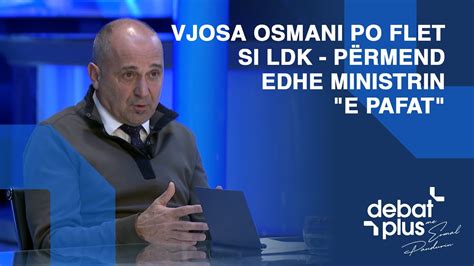 Përçarja Kurti Osmani reagon Gashi Vjosa Osmani po flet si LDK