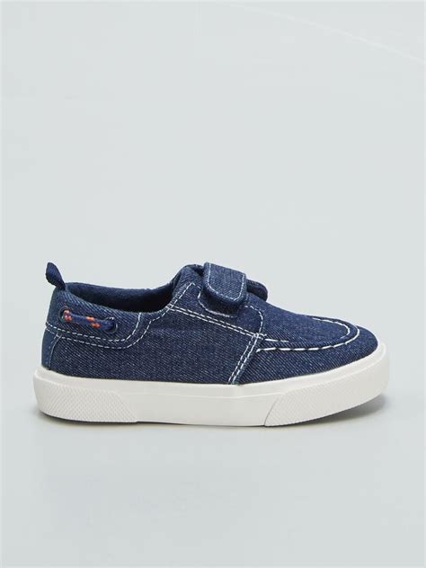 Chaussures Type Bateau Bleu Kiabi