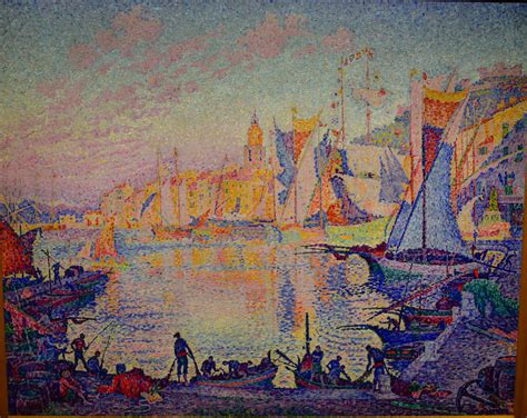 Paul Signac The Port Of Saint Tropez At National M Flickr