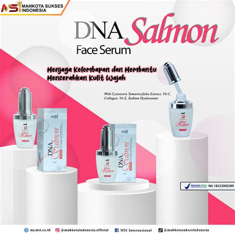 Jual Msi Dna Salmon Face Serum Plan D Shopee Indonesia