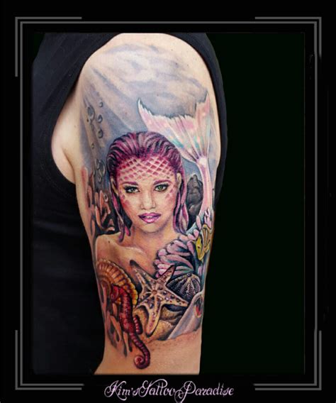 Zeemeermin Kim S Tattoo Paradise