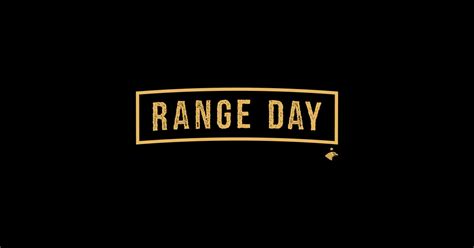 range day range day sticker teepublic