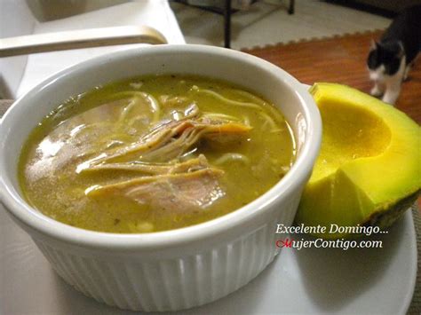 Sopa De Pollo De Mi Hogar Muy Dominicana Mujer Contigo