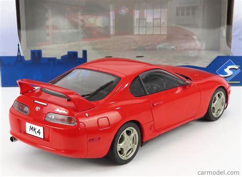 Solido 1807601 Scale 1 18 Toyota Supra Mkiv A80 Coupe 1993 Red