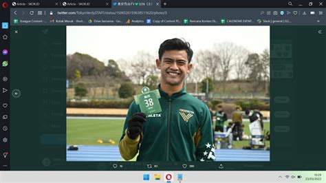 Sudah Latihan Perdana Kapan Pratama Arhan Debut Untuk Tokyo Verdy