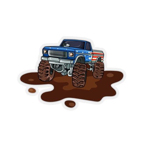 Monster Mud Truck Theme Etsy