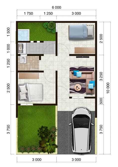 Ide Desain Rumah Subsidi Kecil Tapi Nyaman Dihuni Desain Id