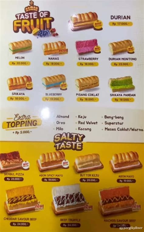 Selalu Diperbarui Menu Roti Gembong Gembul Kota Tangerang Tangerang