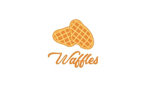 Waffle Dessert Sweet Food Bakery Logo 13536611 Vector Art At Vecteezy