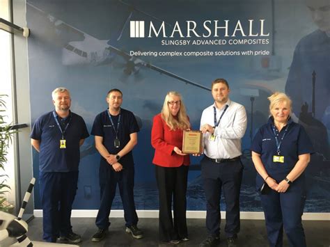 Bae Systems Honours Marshall Slingsby Advanced Composites With Gold