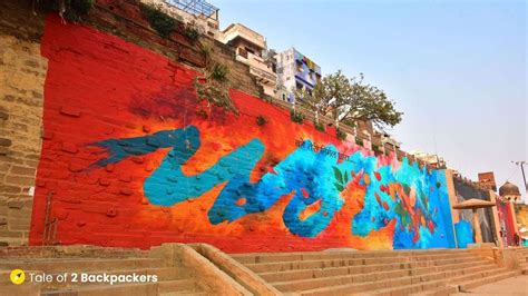 Varanasi-Street-Art-and-wall-art | Tale of 2 Backpackers