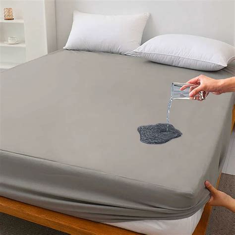 S Bana Bajera Impermeable Para Cama Funda De Colch N Suave Y