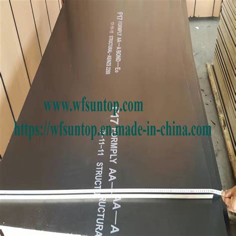 Concrete Formwork Plywood For Australia Market F Formply China