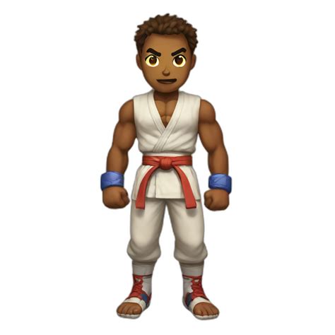 Ken From Street Fighter Ai Emoji Generator