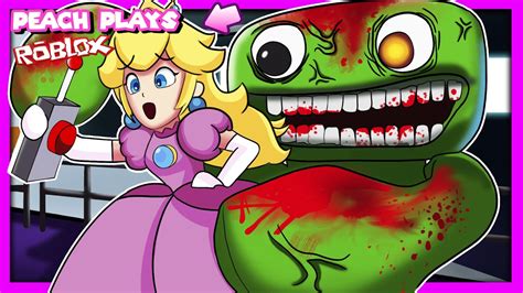 👑 Escape Scary Banban Scary Story Peach Plays Roblox Banban Story