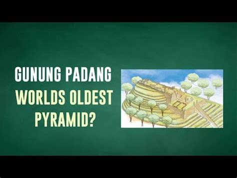 28,000 year old pyramid discovered in Indonesia - Gunung Padang : r/FringeTheory